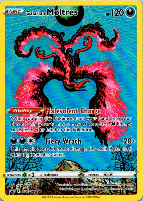 Galarian Moltres Promo SWSH: Sword & Shield Promo Cards SWSH284 NM - Image 1 of 1