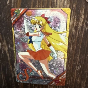 Vintage1995 SuperSailor Venus Sailor Moon Prism Trading Card Sticker #9 - Picture 1 of 6