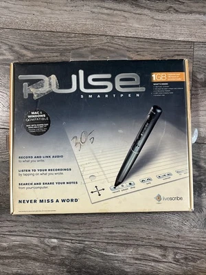 LiveScribe Pulse SmartPen Premium Pack 1GB New In Open Box - Image 1 of 4