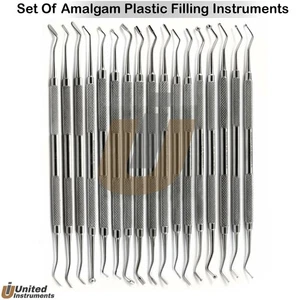 Dental Filling Instruments Amalgam Composite Plastic Filling Restorative Tools - Picture 1 of 19
