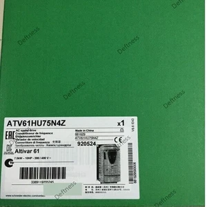 Nuevo convertidor de frecuencia Schneider ATV61HU75N4Z envío rápido 1 pieza - Imagen 1 de 5