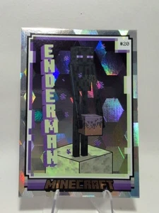 Enderman #20 Cubic Foil Base Set 2024 Panini Minecraft - Picture 1 of 2
