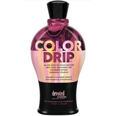 Devoted Creations Color Drip - Major Glow Up Iconic Bronzer Dark Tanning Lotion - Image 1 of 4
