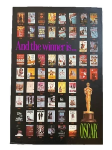 Vintage Academy Awards OSCAR Poster mit dem ''Besten Film'' 1927-1985 - Bild 1 von 5