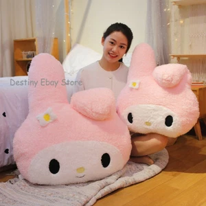 Rabbit Pink My Melody Cute Stuffed Cushion Plush Doll Bed Head Rest Pillow Gift - Picture 1 of 12