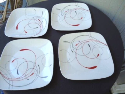 corelle set 0f    4 dinner plates square splendor  27cm - Image 1 of 3