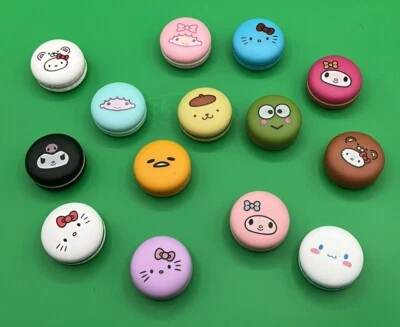 A rare lot of 14 Crème X Sanrio lip balm moisturizer macron’s - Image 1 of 4