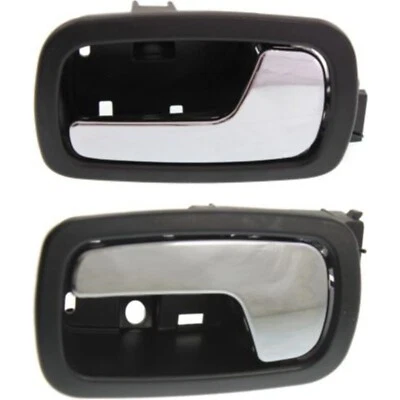 Front Interior Door Handle Set For 2005-2010 Chevy Cobalt 2007-2009 Pontiac G5 - Image 1 of 4