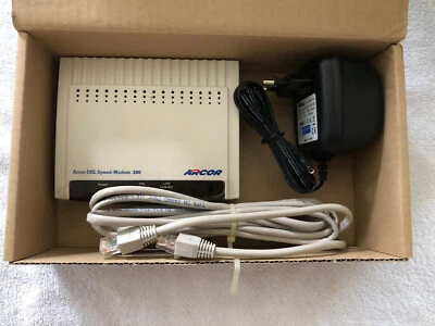 Arcor Dsl Speed Modem 200 ADSL/ADSL2+ voll funktionsfähig    Nr: 76 - Bild 1 von 4