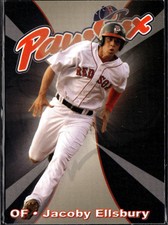 2007 Choice Pawtucket Red Sox #9 Jacoby Ellsbury  Pawtucket Red Sox