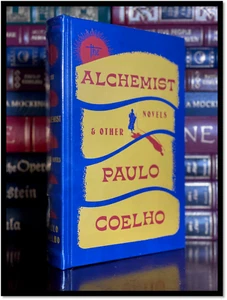 The Alchemist by Paulo Coelho New Sealed Leather Bound Hardcover w Ribbon Marker - Picture 1 of 7