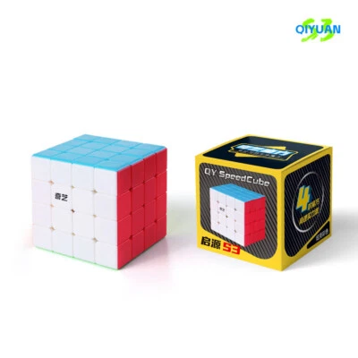 4x4 QiYi QiYuan S3 Stickerless Fast Speed Cube Magic Twist Puzzle Brain Teaser - Image 1 of 4