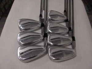 Left-Handed Cobra King Forged TEC X Iron Set - 5-PW, GW - Regular Steel - NEW - Picture 1 of 3