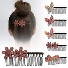 Colorful Butterfly Broken Hair Hairpin Bangs Fixed Comb Styling Tool' X6C8