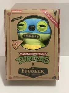 LIMITED EDITION FUGGLER TEENAGE MUTANT NINJA TURTLES LEONARDO PLUSH. - Picture 1 of 4