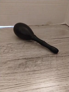 6" Black Painted Wood Sock Egg Darner - Picture 1 of 4