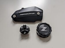Produktbild - Abdeckungsset für Kawasaki Z900 bike Schwarz 3er Set Ölschraube Deckel Behälter