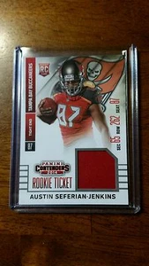 2014 Panini Contenders Rookie Ticket Swatches RTS-6 Austin Seferian-Jenkins Card - Picture 1 of 1