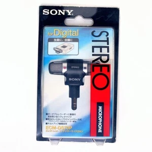 Sony Japan ECM-DS70P Digital Stereo Microphone Minidisc Portable MD Recording - Picture 1 of 6