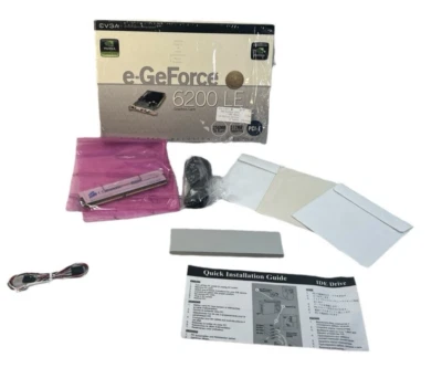 NVIDIA E-GEFORCE 6200LE 256 MB supporting 512MB - Image 1 of 4