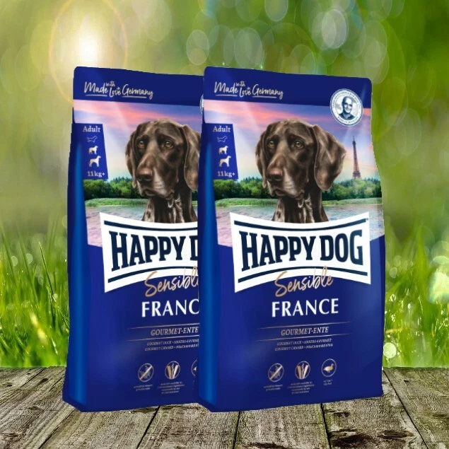 22 kg Happy Dog Sensible France 2 x 11 kg - getreidefreie Rezeptur - Bild 1 von 1