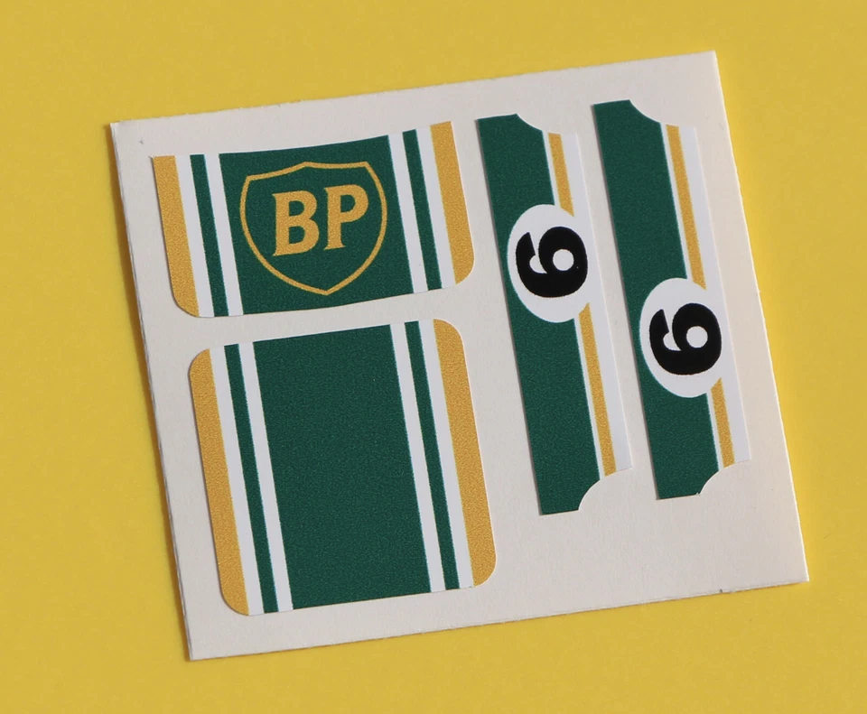MATCHBOX SUPERFAST No.9 ESCORT RS2000 'BP' sticker decal reproductions - Image 1 of 1