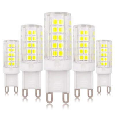 5pcs G9 LED Light Bulb 64-2835 Corn Lamp Ceramics Lights 110V Warm White - Image 1 of 4