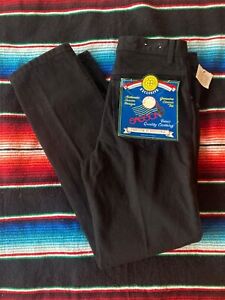 Sasson Jeans Mens Size 34x34* Straight Leg Black Denim NOS VTG 1990 Classic New