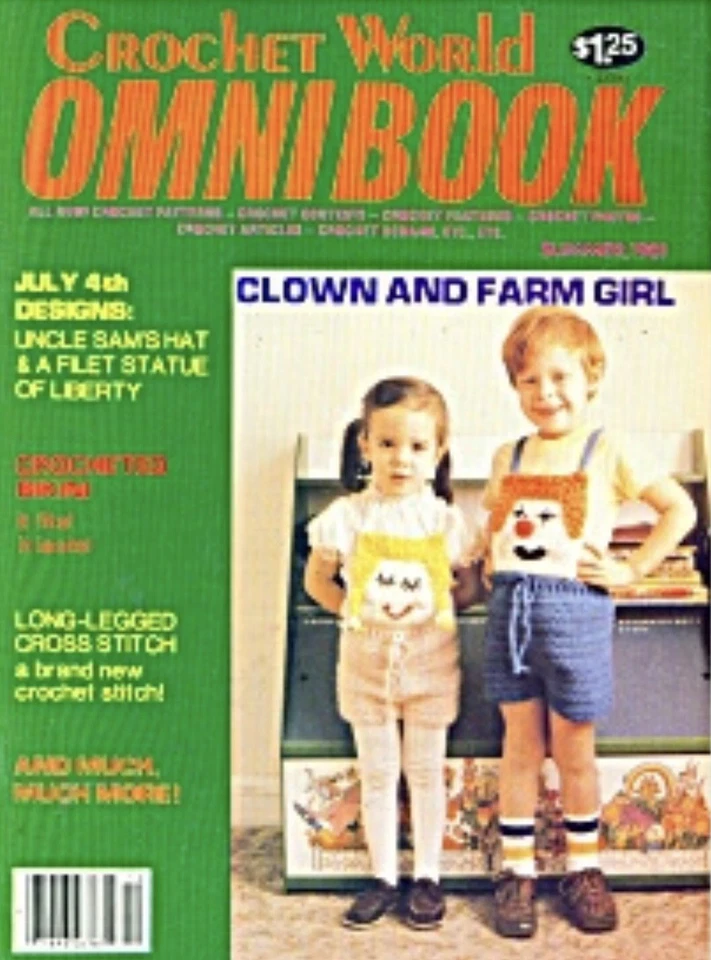 CROCHET WORLD OMNIBOOK MAGAZINE SUMMER 1981 - Image 1 of 1