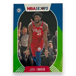 Joel Embiid NBA 2020-21 Panini Hoops Neon Green Parallel Philadelphia 76ers MVP - Bild 1 von 3