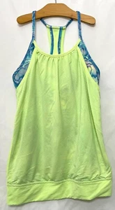 220192 Girls 12 Lululemon IVIVVA Double Dutch Tank Over Built in Bra Top EUC - Picture 1 of 3