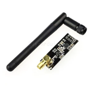 Módulo de comunicación transceptor inalámbrico antena NRF24L01+PA+LNA SMA 2.4G 1100m - Imagen 1 de 4