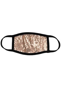 NEW BGLITTZ Palm Springs Disco Face Cover- Rave Festival Techno EDM Metal - Picture 1 of 1