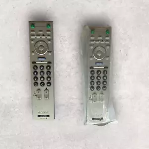 2 Sony Monitor Remote Control Model RM-FW001 Silver Genuine OEM 1 new in bag - Picture 1 of 3