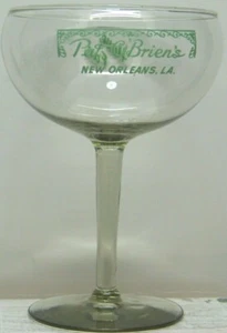 Pat O'Brien's New Orleans Louisiana Champagne Glass - Picture 1 of 4