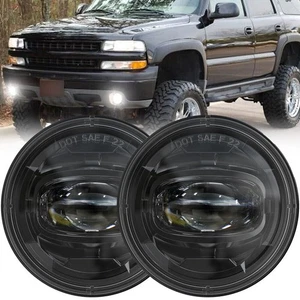 for 2004-2006 Chevy Suburban Tahoe Z71 LED Fog Lights Front Bumper Lamps DOT - Picture 1 of 6