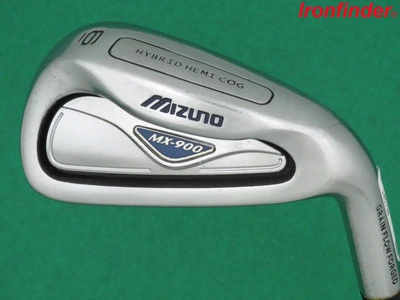 Mizuno MX-900 Single 6 Iron Steel Shaft Stiff Flex Mens Right Handed Good Cond - Image 1 of 4