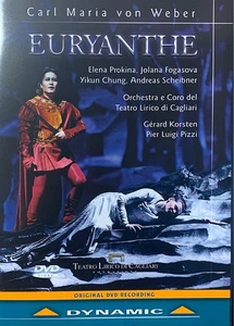 WEBER - Euryanthe- Teatro Lirico di Cagliari / Gerard Korsten DVD AS NEW! - Picture 1 of 2
