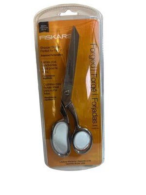 Fiskars Forged Fabric Scissors 8in, Balanced, Sharper Blades NEW - Image 1 of 2