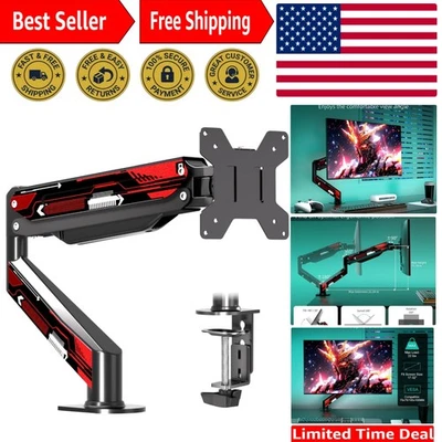 Sturdy Alloy Steel Monitor Mount with Dual Installation Options - Up to 22 lbs - Image 1 of 4