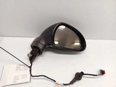 13-16 Porsche Boxster Cayman 981 Right Door Mirror Passenger Side View Black  - Image 1 of 4