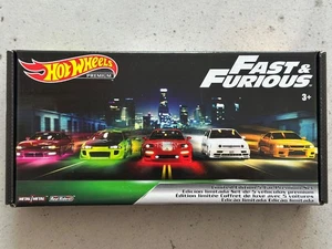 2019 Hot Wheels Premium Fast and Furious ORIGINAL FAST BOX SET Real Riders - Picture 1 of 7