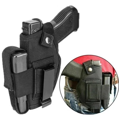 Gun Holster Tactical Concealed Carry Left/right Hand Pistol IWB OWB w/ Mag - Image 1 of 4