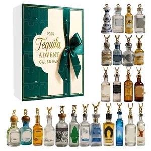 Tequila Adventskalender 2025 24 Tage Spirituosen Premium Tequila Mini Flaschen Set - Bild 1 von 2