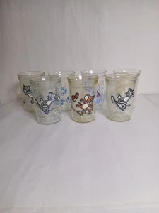 Vintage Welch's Jelly Jars Tom and Jerry Glasses 7 piezas de 1990 a 1991 - Imagen 1 de 20