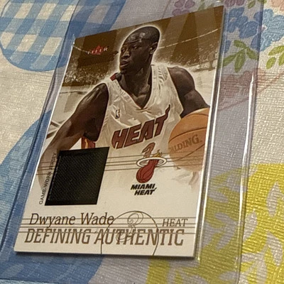 2004-05 Fleer Throwbacks - Defining Authentic Jersey #DA-DW Dwyane Wade (MEM) - Image 1 of 2