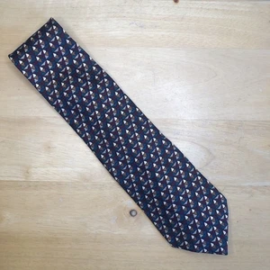 Christian Dior MONSIEUR 100% Silk Necktie MULTICOLOR Geometric 3.75” W USA - Picture 1 of 7