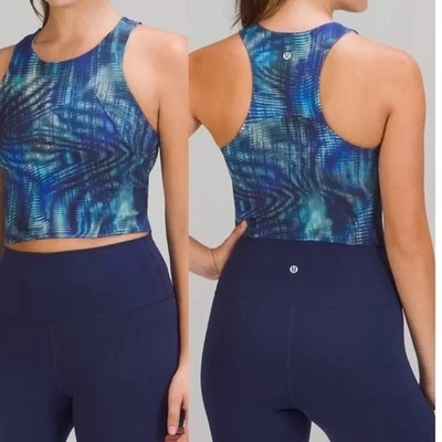 Regata Lululemon Invigorate Training metamorfo azul fluxo vários tamanhos 2 - Imagem 1 de 4