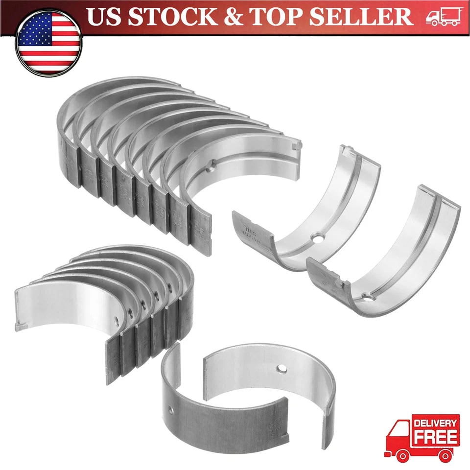For Honda Civic del Sol Acura Integra 1.6L D16A D16Z D16Y Main Rod Bearings Set Foto 1 de 4