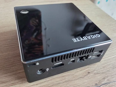 Gigabyte Brix Mini PC (Intel 2955U, 4GB RAM, 60GB SSD, W10)  GB-BXCE-2955 - Image 1 of 4